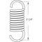 Prime-Line Extension Spring, 3/4 in. x 2-1/4 in. x 0.105 in., Steel, Single Loop, PK2 SP 9615 - alternate 4